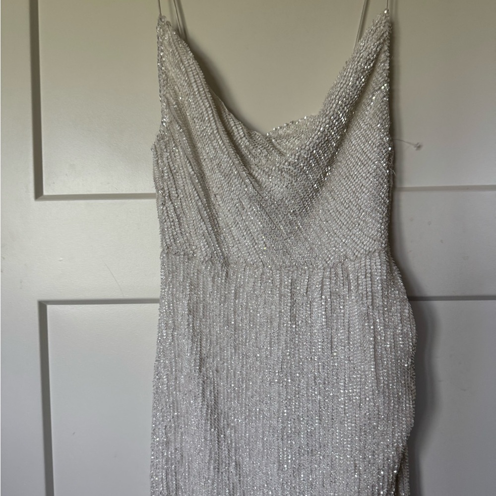 Retrofete Katya Dress in Moonglow White XS - new with flaws - Picture 10 of 12
